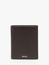 Portefeuille Smooth Leder Hugo boss Bruin smooth HLO403Y